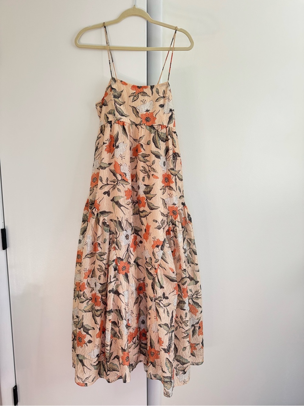 Ulla Johnson Astrid Dress in Alabaster, size 4